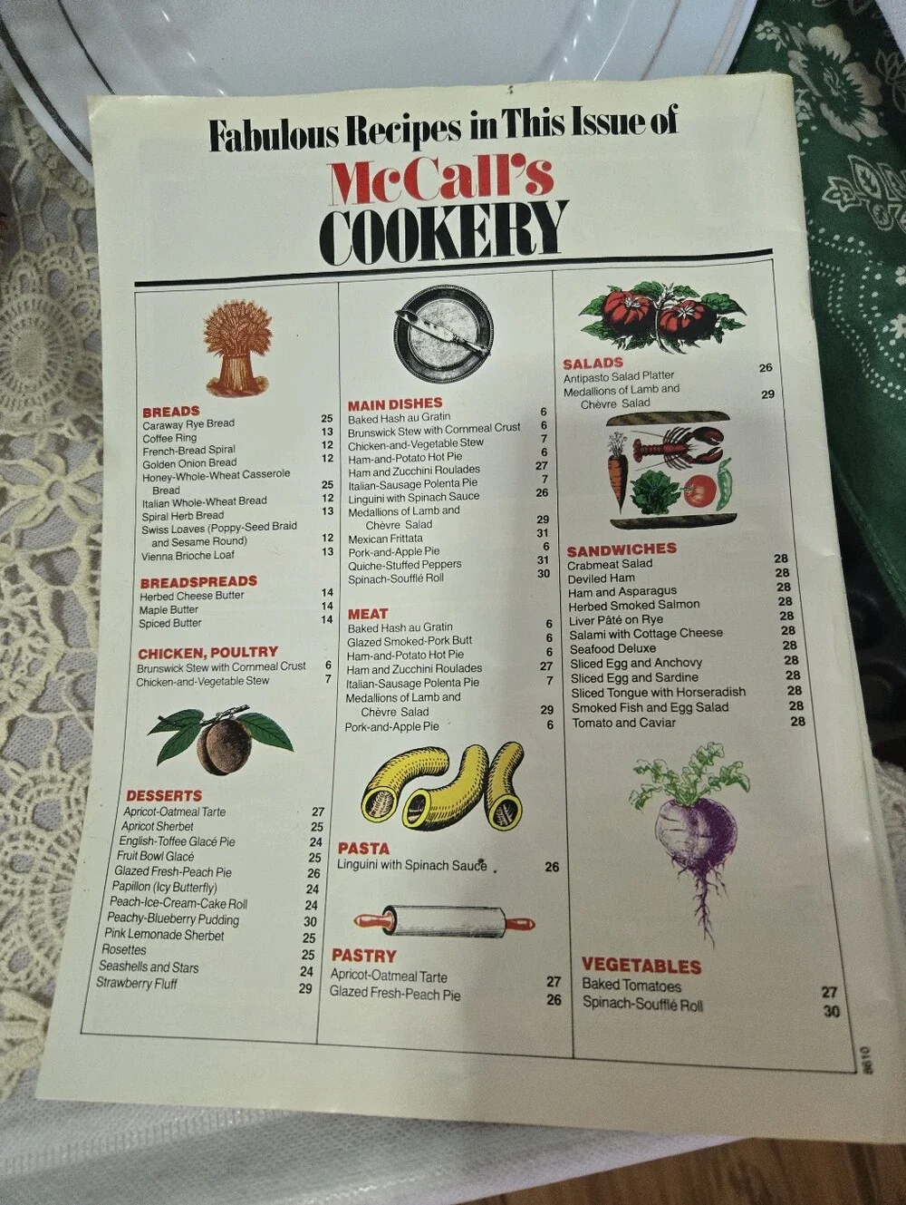 4/$15 Vintage McCall’s Cookery No. 2 & 3 Cookbook Recipe Booklets Retro Recipes
